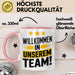 Office Arbeitskollege Tasse Geschenk Lustige Geschenkidee Spruch Willkommen In Unserem Team Rosa Trendation