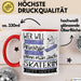 Skaterin Tasse Geschenk Spruch Wer Will Schon Prinzessin Sein Wenn Man Auch Skaterin Sein Kann Rot Trendation