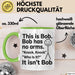 Lustige Tasse Geschenk Bob Has No Arms Knock Knock Geschenkidee Witz Grün Trendation