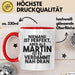 Martin Tasse Niemand Ist Perfekt, Aber Als Martin Ist Er Verdammt Nah Dran Rot Trendation