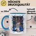 IT Administrator Tasse Geschenk Lustige Geschenkidee Spruch Für Netzwerk Helden Blau Trendation