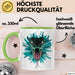 Reptil Schlange Tier Tasse Geschenk Lustige Geschenkidee Spruch Grün Trendation