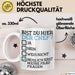 Witzige Tasse Geschenk Bist Du Hier Der Chef Humorvolles Design Frau Fragen Weiß Trendation