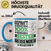 Reisender Geschenk Lustiger Spruch für Reisender Geschenkidee Bester Reisender Der Welt Blau Trendation