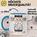 Psychologin Tasse Geschenk Ich Bin Psychologin Warum Weil Ich Es Kann Geschenkidee Geburtstag Blau Trendation