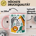 Baby Geburt Neue Eltern Tasse Geschenk Lustige Geschenkidee Spruch Kleines Wunder Rosa Trendation