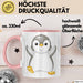 Lustige Pinguin Tasse Geschenk Pinguin-Liebhaber Rosa Trendation