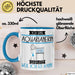Aquarianerin Tasse Geschenk Ich Bin Aquarianerin Warum Weil Ich Es Kann Geschenkidee Geburtstag Blau Trendation