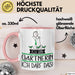 Geschenk für Gärtnerin Tasse Lustige Geschenkidee Geburtstag Ich Bin Gärtnerin Ich Darf Das Rosa Trendation