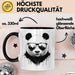 Panda Mit Sonnenbrille Tasse Geschenk Lustige Geschenkidee Spruch Schwarz Trendation