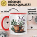 Kräutertee Fan Tasse Geschenkidee für Teezeit Liebhaber Rot Trendation