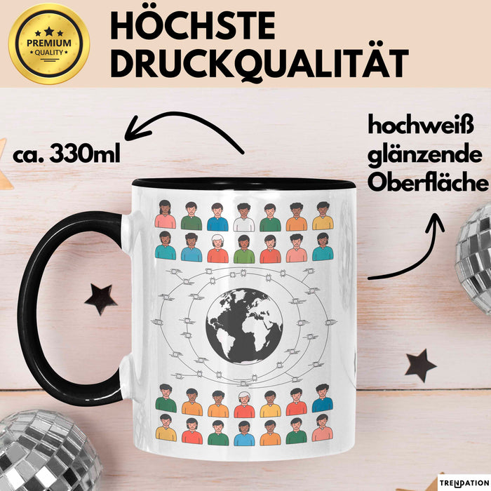 Soziologe Tasse Geschenk Lustige Geschenkidee Spruch Für Gesellschafts Denker Trendation