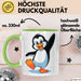 Pinguin Tier Tasse Geschenk Lustige Geschenkidee Spruch Grün Trendation