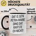 Petra-Marie Tasse Geschenk Dat Is So'n Petra-Marie Ding Dat Raffste Eh Nicht Geschenkidee Becher mit Name Schwarz Trendation