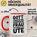 Ute Tasse Geschenk Gott Formte Die Perfekte Frau Ute Geschenkidee Rot Trendation