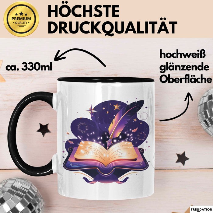 Fantasy Autor Tasse Geschenkidee für Geschichtenerzähler Trendation