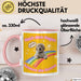 Meme Tasse Geschenk Lustiger Becher Hund Nach Dem Regen Kommt Die Sonne Rosa Trendation