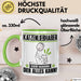 Katzenliebhaber Tasse Geschenk für Katzenliebhaber Der Mann Der Alles Kann Geschenkidee zum Geburtstag Grün Trendation