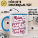 Mama Tasse Geschenk Mom I Tried Perfect Gift You Have Me Geschenkidee Muttertag Blau Trendation
