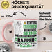 Rapper Geschenk Tasse Lustiger Spruch Erheben Sie Sich Der Rapper Betritt den Raum Rosa Trendation