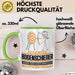 Bogenschießer Geschenk Tasse Ich Bin Bogenschießer Aber Sag Doch Einfach Superheld Lustige Geschenkdiee für Bogenschießer Kaffee-Becher Grün Trendation