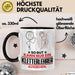 Kletterlehrer Geschenk Tasse So Gut Kann Nur Ein Kletterlehrer Aussehen Geschenkidee Kaffee-Becher Schwarz Trendation