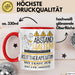 Reittherapeutin Tasse Geschenk Lustig Abstand Halten Hochleistungs-Reittherapeutin Mit Drang Zur Perfektion Bei Der Arbeit Rot Trendation