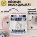 Katzensitter Tasse Geschenk für Katzensitter Geburtstag Lustiger Spruch Kaffee-Becher Was Ist Deine Superkraft Rosa Trendation