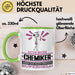 Chemiker Geschenk Tasse Ich Bin Chemiker Aber Sag Doch Einfach Superheld Lustige Geschenkdiee für Chemiker Kaffee-Becher Grün Trendation