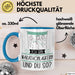 Marathonläuferin Tasse Geschenk Ich Bin Marathonläuferin Und Du So Geschenkidee Lustiger Spruch Becher Blau Trendation