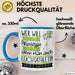 Leichtathletin Tasse Geschenk Spruch Wer Will Schon Prinzessin Sein Wenn Man Auch Leichtathletin Sein Kann Blau Trendation