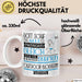 Outdoor-Bloggerin Geschenk Becher Tasse Gott Schuf Alle Menschen Gleich Nur Die Besten Durfeten Outdoor-Bloggerin Werden Geschenkidee Lustig Weiß Trendation