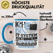 IT-Systemelektronikerin Ausbildung Start Geschenk Tasse Ich Bin IT-Systemelektronikerin In Der Ausbildung Ich Darf Das Kaffee-Becher Geschenkidee Blau Trendation