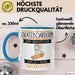 Skateboarderin Und Prinzessin Tasse Geschenk Für Eine Skateboarderin Geburtstag Was Ist Deine Superkraft Blau Trendation