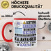 Kajakfahrer Geschenk Tasse Lustiger Spruch Erheben Sie Sich Der Kajakfahrer Betritt den Raum Rot Trendation