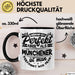 München Tasse Geschenk Heimat Münchener Geschenkidee Kaffee-Becher Bayern Niemand Ist Perfekt Aber Als Münchener Ist Man Verdammt Nah Dran Schwarz Trendation