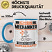 Mechaniker Tasse Geschenk für Mechaniker Geburtstag Lustiger Spruch Kaffee-Becher Was Ist Deine Superkraft Blau Trendation