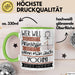 Yogini Tasse Geschenk Spruch Wer Will Schon Prinzessin Sein Wenn Man Auch Yogini Sein Kann Grün Trendation