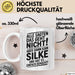 Silke Tasse Geschenk Alle Sagten Das Geht Nicht Aber Dann Kam Silke Und Hat Es Einfach Gemacht Geschenkidee Becher mit Name Weiß Trendation