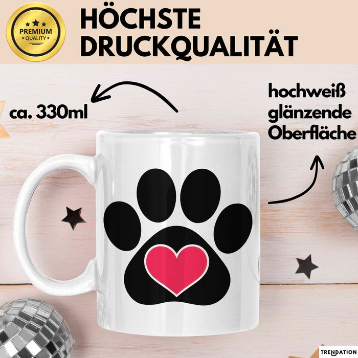 Hunde Liebhaber Tasse Geschenkidee Haustier Eltern Lustiger Geschenkidee Lustig Weiß Trendation