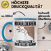 Boulderer Tasse Geschenk für Boulderer Der Mann Der Alles Kann Geschenkidee zum Geburtstag Blau Trendation
