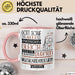 Musikarrangeurin Geschenk Becher Tasse Gott Schuf Alle Menschen Gleich Nur Die Besten Durfeten Musikarrangeurin Werden Geschenkidee Lustig Rosa Trendation