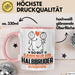 Halbbruder Geschenk Tasse So Gut Kann Nur Ein Halbbruder Aussehen Geschenkidee Kaffee-Becher Rosa Trendation