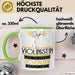 Violinistin Weil Es Keinen Schöneren Beruf Gibt Tasse Geschenk für Eine Violinistin Lustig Grün Trendation