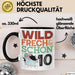 10. Geburtstag Geschenk Tasse Becher Wild Frech Und Schon 10 Trendation