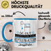 Reptilienhalterin Geschenk Tasse So Gut Kann Nur Eine Reptilienhalterin Aussehen Geschenkidee Geburtstag Weihnachten Lustig Blau Trendation