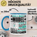 Model Geschenk Tasse Geschenkidee für Model Geburtstag Lustiger Spruch Ich Bin Model Ich Kann Es Dir Erklären Aber Nicht Für Dich Verstehen Funny Blau Trendation