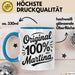 Martina Tasse Geschenk Original 100% Martina Geschenkidee Geburtstag Blau Trendation