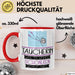 Taucherin Weil Es Keinen Schöneren Beruf Gibt Tasse Geschenk für Eine Taucherin Lustig Rot Trendation