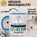Lehrerin Geschenk Tasse So Gut Kann Nur Eine Lehrerin Aussehen Geschenkidee Geburtstag Weihnachten Lustig Blau Trendation